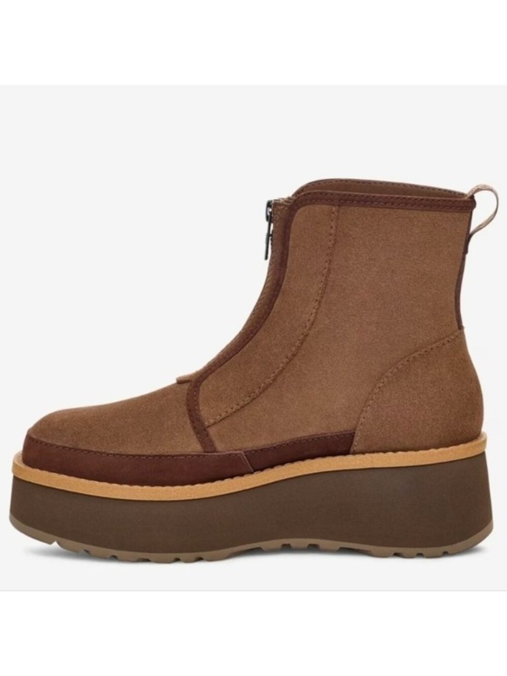 UGG Cityfunc Zip Women Size 10 Water Resistant Platform Bootie 0826 - Picture 2 of 7